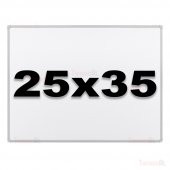 25x35 30x40 35x45 AKYAZI DUVARA MONTE LAMİNAT BEYAZ YAZI TAHTASI - 3