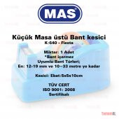 MAS Küçük Masaüstü Bant Kesme makinesi (PASTEL RENKLER) Fiesta640 - 2