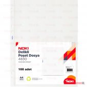 A4 POŞET DOSYA FÖY ŞEFFAF 100 LÜ 1 PAKET (KALIN KALİTELİ) - 1