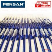 50 ADET Tükenmez Kalem Büro Pensan 2270 1,0 Mm Mavi Kırmızı Siyah - 7