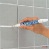 ÖZEL FAYANS DERZ KALEMİ (BEYAZ) MARVY (JAPON MALI) - 1