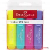 FABER CASTELL PASTEL FOSFORLU KALEM SARI PEMBE YEŞİL MOR 3+1 1546 - 3