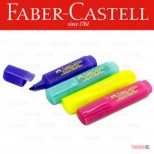 FABER CASTELL PASTEL FOSFORLU KALEM SARI PEMBE YEŞİL MOR 3+1 1546 - 4