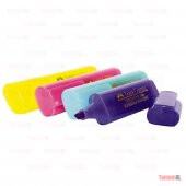 FABER CASTELL PASTEL FOSFORLU KALEM SARI PEMBE YEŞİL MOR 3+1 1546 - 5