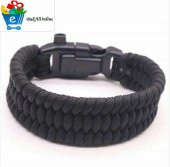 Paracord Survival Bileklik Hayat Kurtarıcı Paraşüt İpi Pusula Ateş Başlatıcı ve İkaz Düdüğü - 2