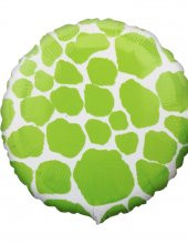 FOLYO BALON YEŞİL ZÜRAFA DESEN 18D.Ü 12,5 - 1