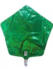 FOLYO BALON YILDIZ AÇIK YEŞİL SİMLİ 18 DÜ 15 - 2