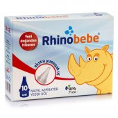 Rhinobebe Nazal Burun Aspiratörü Yedek Uç 1 Kutu (10 Adet) - 1