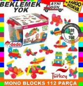 Mono Blocks 112 Parça Eğitici Puzzle Oyuncak Pazıl - 2