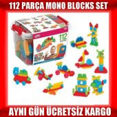 Mono Blocks 112 Parça Eğitici Puzzle Oyuncak Pazıl - 5