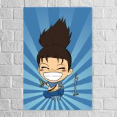 Angemiel Home League of Legends Yasuo 20x30 Cm MDF Tablo - 2