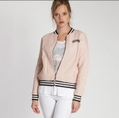 Bexy - Kaplamalı Kadın Bomber Ceket – 2 Model ve Renk Seçeneğiyle - 7