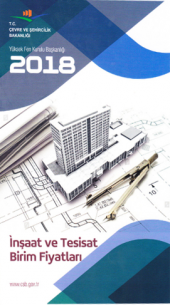 2018 İnşaat ve Tesisat Birim Fiyatları T.C Çevre ve Şehircilik Bk - 1