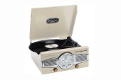 Lenco Classic Phono TT-28 C Dahili Hoparlörlü Retro Pikap Plak Çalar (Bej) (Pikap İğnesi Hediye) - 1