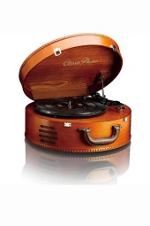 Lenco Classic Phono Tt-34 Ahşap Pikap Plak Çalar - 1