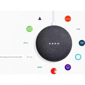 Google Home Mini Akıllı Ev Asistanı Hoparlör SİYAH - 3