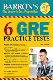 6 GRE Practice Tests 3e Barrons - 1