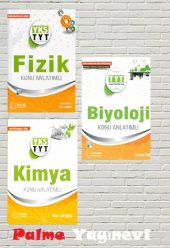 Palme Yayınevi YKS TYT Fizik-Kimya-Biyoloji Konu Anlatımlı Set - 1