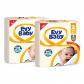 Evy Baby Bebek Bezi 2 Beden Mini Süper Fırsat Paketi 120 Adet - 3