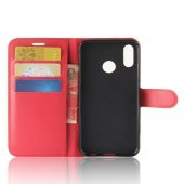 For Samsung Galaxy J6 Plus Kılıf Standlı Kart Gözlü Cüzdan Kılıf - 5