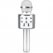 Bluetooth Karaoke Mikrofon Speaker Mp3 Çalar Kart Girişli WS 858 - 3