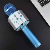 Bluetooth Karaoke Mikrofon Speaker Mp3 Çalar Kart Girişli WS 858 - 5