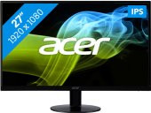 27 ACER SA270bid FHD 4MS 250 NITS IPS LED VGA DVI HDMI ULTRA INCE CERCEVESIZ MONITOR - 2