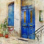 Dekoratif Kapı Tablosu 50 x 70 cm - 1