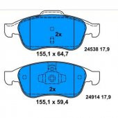 RENAULT CAPTUR Ön Fren Balata 2013 - 2017 (440603905R) - 1
