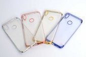 Huawei Honor 8A Y6 2019 Kılıf Zore Dört Köşeli Lazer Silikon Kapak + Cam Ekran Koruyucu Hediye - 3