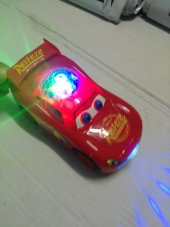 Oyuncak Şimşek Mcqueen Pilli Işıklı Dil Çıkaran 3D Araba - 1