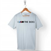 BMW M POWER SPORT IM I AM BOSS ERKEK TİŞÖRT - 2
