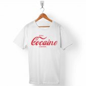 ENJOY COCAINE KOKAİN COCA COLA ERKEK TİŞÖRT - 2