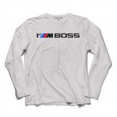 BMW M POWER SPORT IM I AM BOSS UZUN KOLLU TİŞÖRT - 2