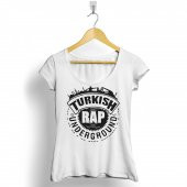 TURKISH RAP UNDERGROUND TÜRKÇE RAP KADIN TİŞÖRT - 2