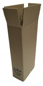 1 Desi Çift Oluklu Karton Koli 13x7x30 cm 20 Adet - 1