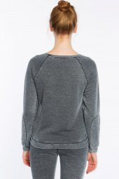Prato - Süpersoft Koyu Gri Sweatshirt | 160019-1 - 4