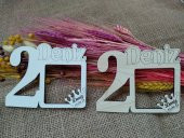 2 Yaş Ahşap Fotomagnet Magnet Fotoğraf Çerçevesi - 2