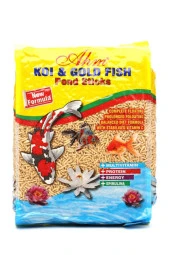Ahm Koi Goldfish Natural Pond Sticks 1 Kg Skt:05/2028 - 1