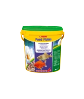 Sera Pond Flakes 10 Lt. 1.7 kg Orjinal Kovasında Havuz Balıkları için Pul yem SKT:04/2028 - 1