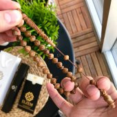 Elzem Tesbih Bilek Boy Oyma İmameli Sistemli Kuka Tesbih thumbnail 3