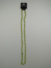 PARTİ KOLYE BONCUK 80CM YEŞİL METALİK - 1