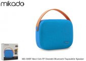 Mikado MD-58BT Mavi Usb-TF Destekli Bluetooth Taşınabilir Speaker - 5