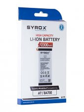 Syrox Samsung Galaxy A7 (BA700) Batarya 2300 mAh B175 - 3
