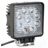 İş Makinesi Aydınlatma Led Lambalası 9 Led Kare Fazla Işık - 7