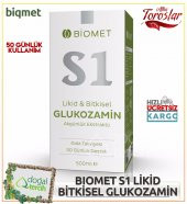 Biqmet S1 Likid ve Bitkisel Glukozamin - Biomet Glucosamine 500 ML - 1