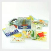 Dekoratif Cam Gider Kapağı - Balık Figürlü - 1