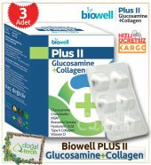 Biowell Plus II Glucosamine Chondroitin MSM + Collagen x 3 Adet - 1