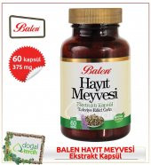 2 Adet x Balen Hayıt Meyvesi Ekstraktı 60 Kapsül - 1