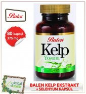 2 Adet x Balen Kelp Yosunu Ekstraktı & Selenyum 80 Kapsül thumbnail 1